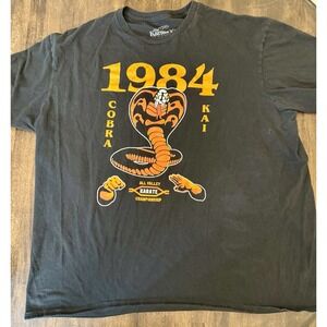 Karate Kid -  T-Shirt  - All Valley Tournament 1984 Cobra Kai Men's Size 2XL